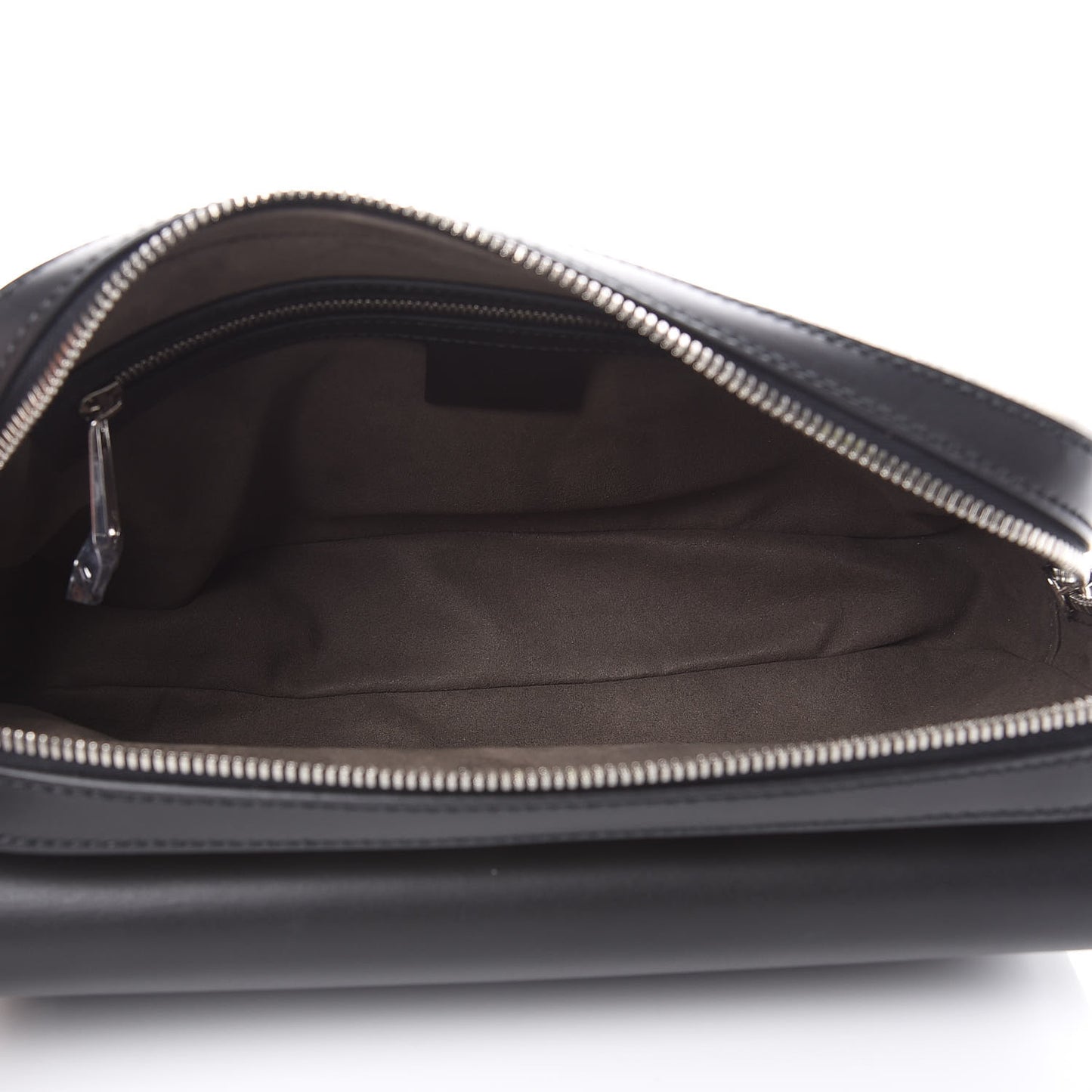 GG Supreme Monogram Mens Eden Wristlet Black