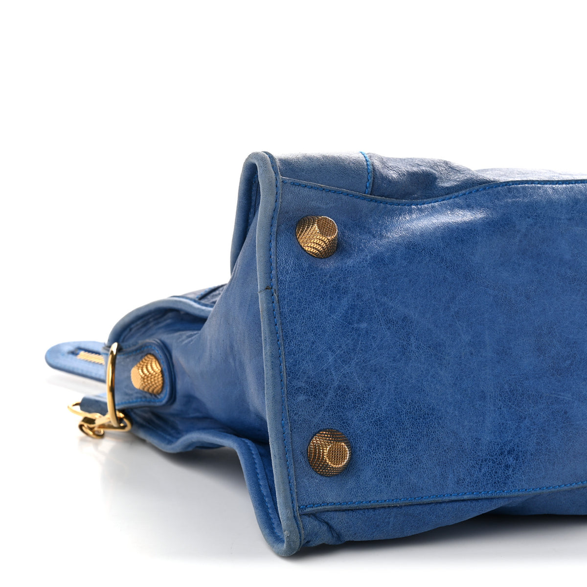 Agneau Giant 21 Gold Hardware Part Time Electric Bleu