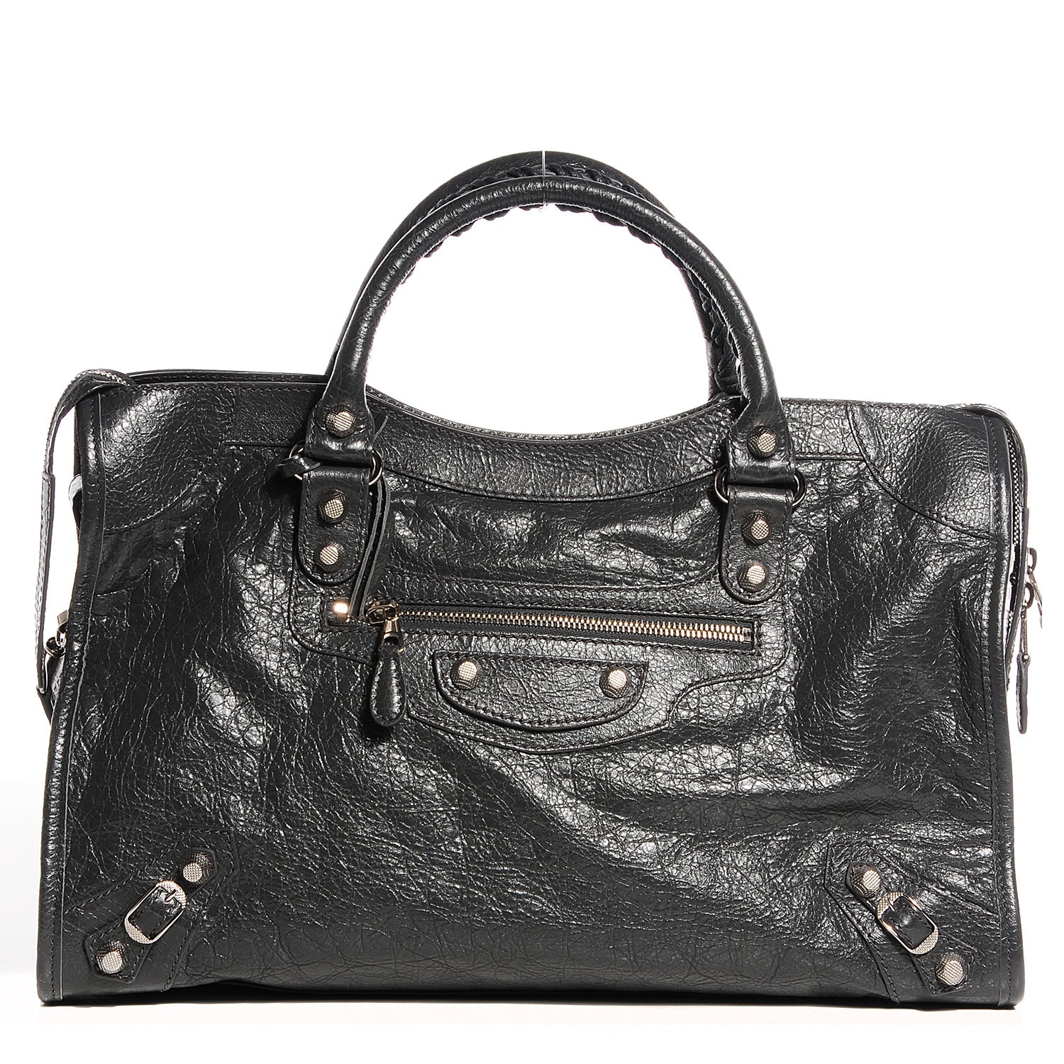 Balenciaga Agneau Giant 12 Silver Hardware City Gris Fossile 1 of 10