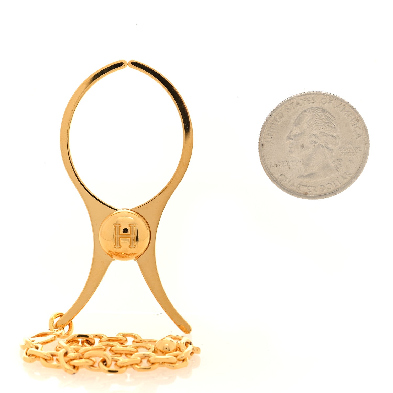Hermes Permabrass Filou Glove Clip 2 of 4