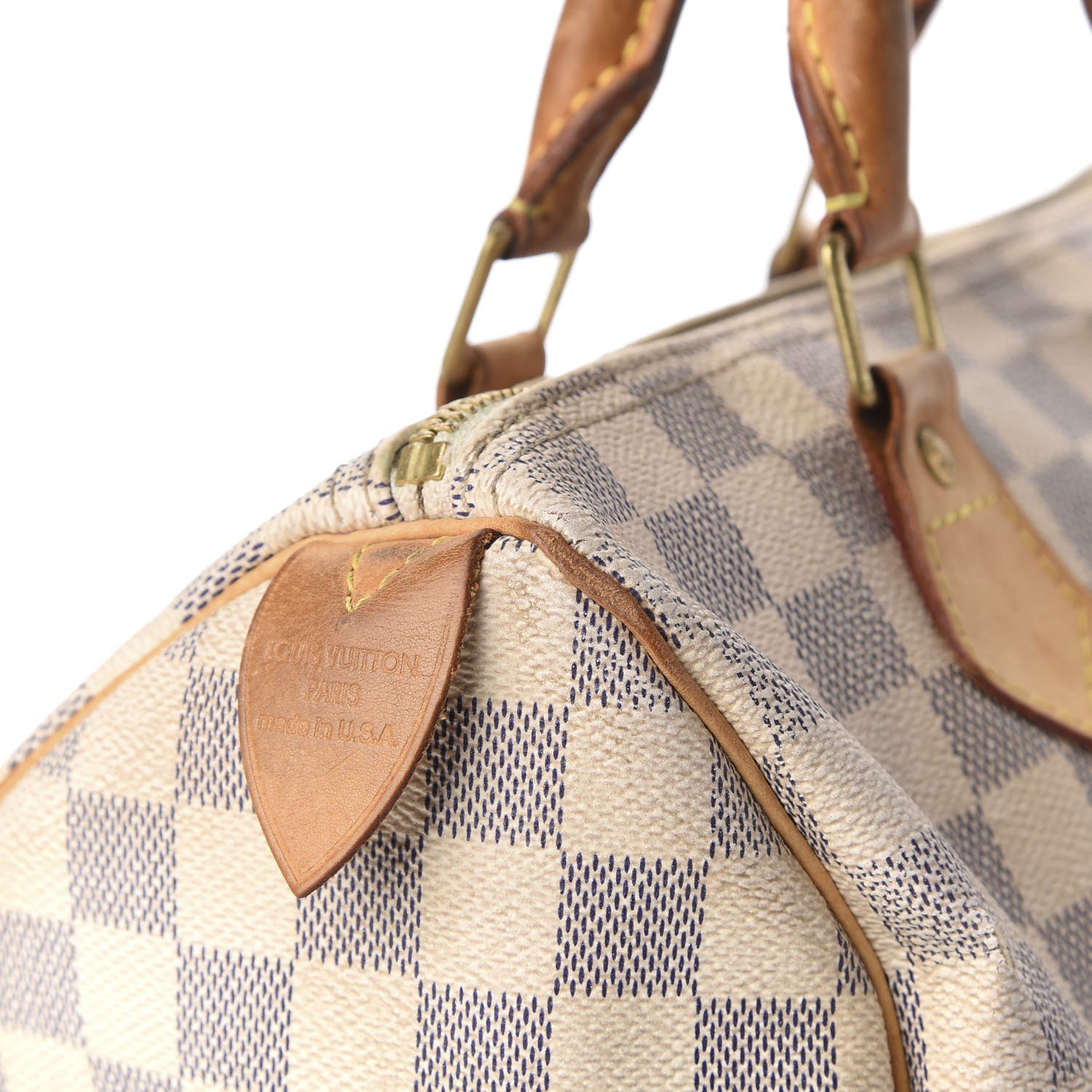Louis Vuitton Damier Azur Speedy 25 13 of 19