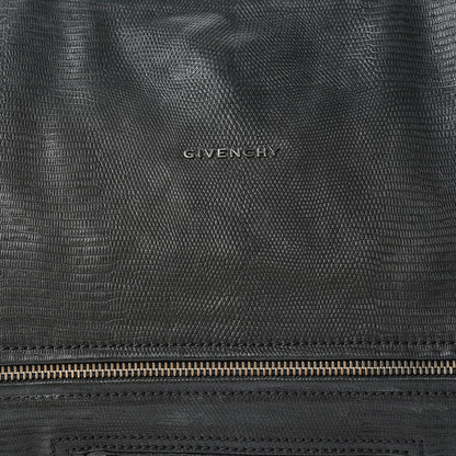 Givenchy Calfskin Lizard Embossed Large Pandora Black 9 of 13