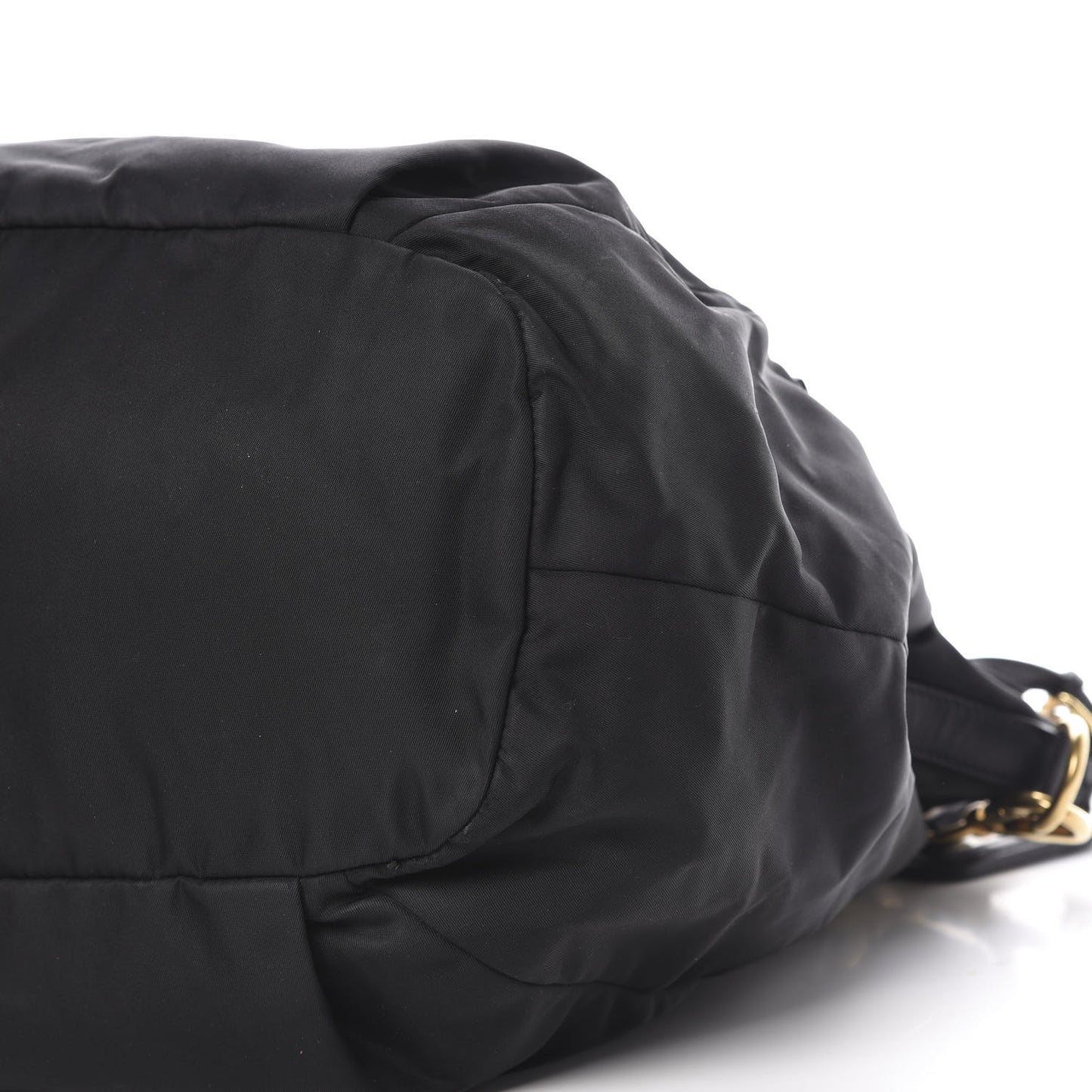 Tessuto Nylon Soft Calf Tote Black