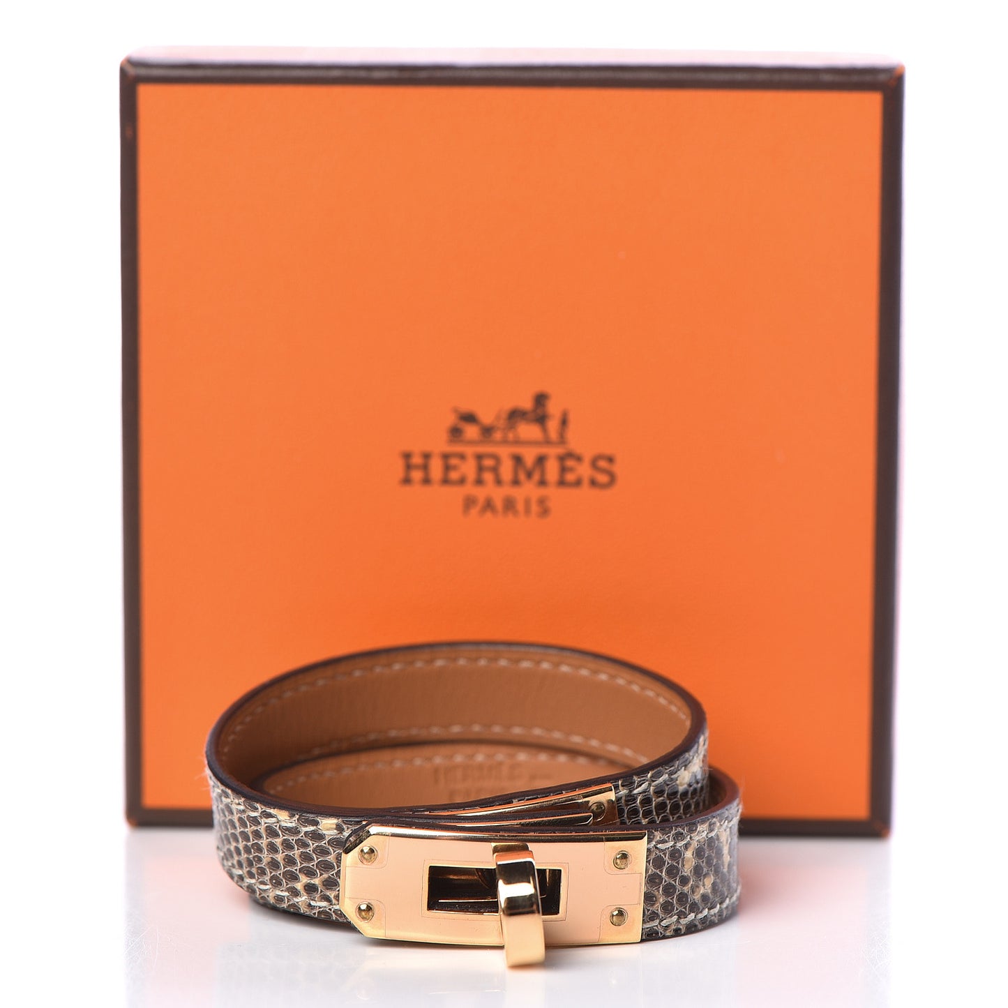 Lizard Kelly Double Tour Bracelet T1 Ombre