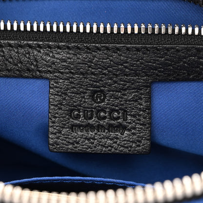 Gucci Econyl Nylon Monogram Off The Grid Belt Bag Guilted Blue Black 6 of 10