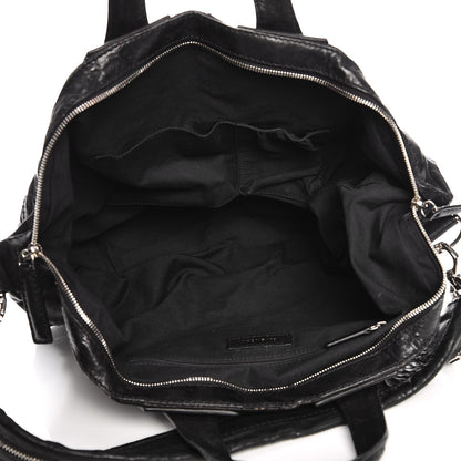 Givenchy Wrinkled Lambskin Medium Nightingale Black 6 of 16