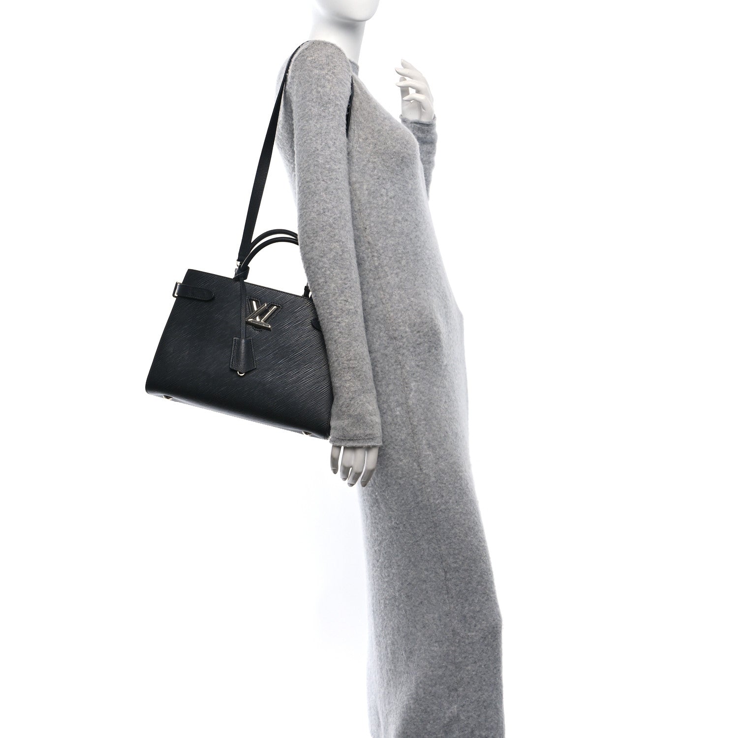 Louis Vuitton Epi Twist Tote Black 2 of 9