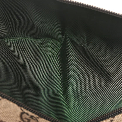 Gucci GG Monogram Double Pocket Belt Bag Dark Brown 5 of 10