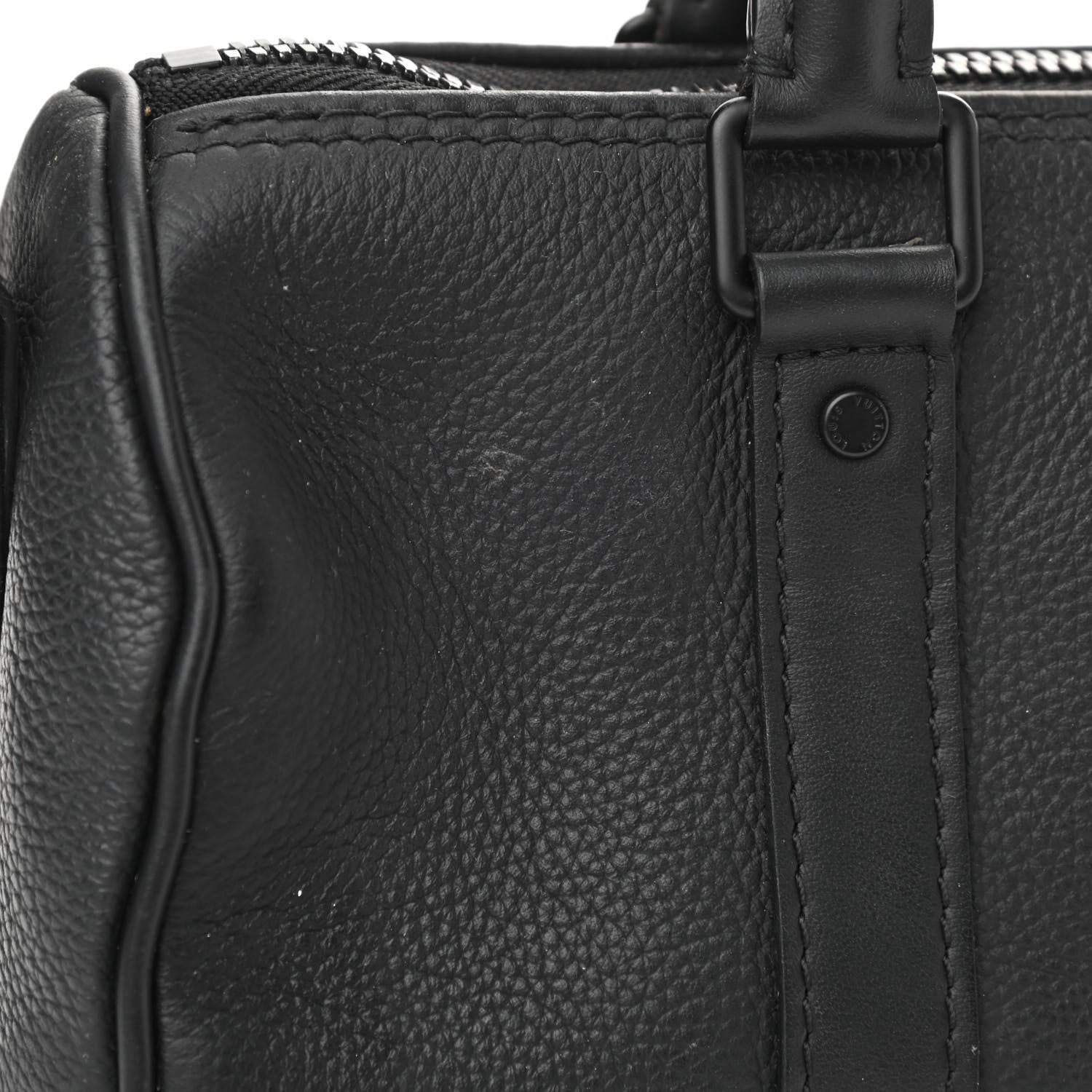 Louis Vuitton Calfskin Damier City XS Keepall Black 13 of 13