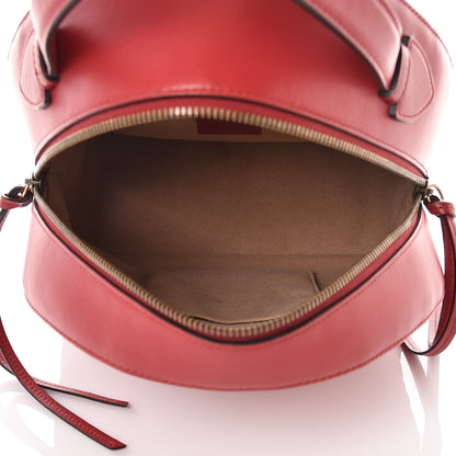 Gucci Calfskin Matelasse GG Marmont Dome Backpack Hibiscus Red 5 of 12