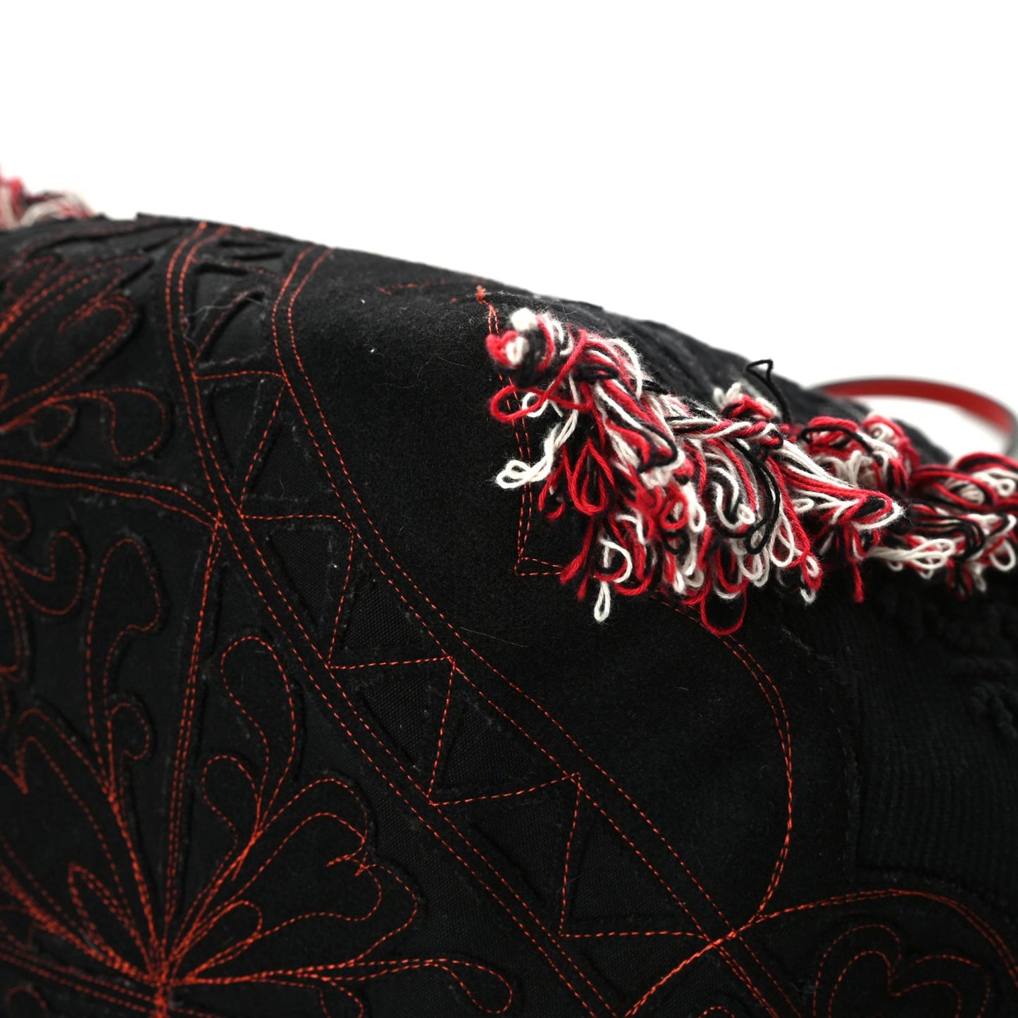 Cotton Embroidered Portugaba Black