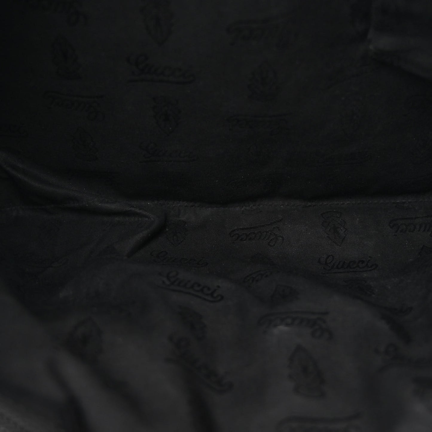 Imprime Monogram Medium Flat Messenger Bag Black