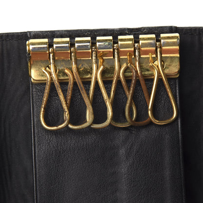 Chanel Caviar Timeless CC 6 Key Holder Case Black 7 of 7