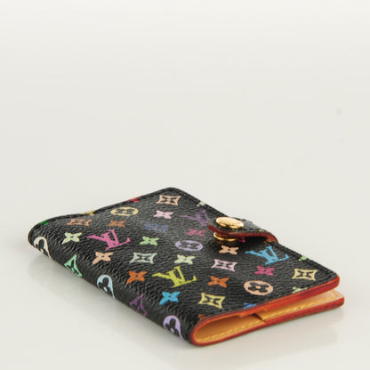 Louis Vuitton Monogram Multicolor Carnet de Bal Mini Agenda Cover Black 4 of 7