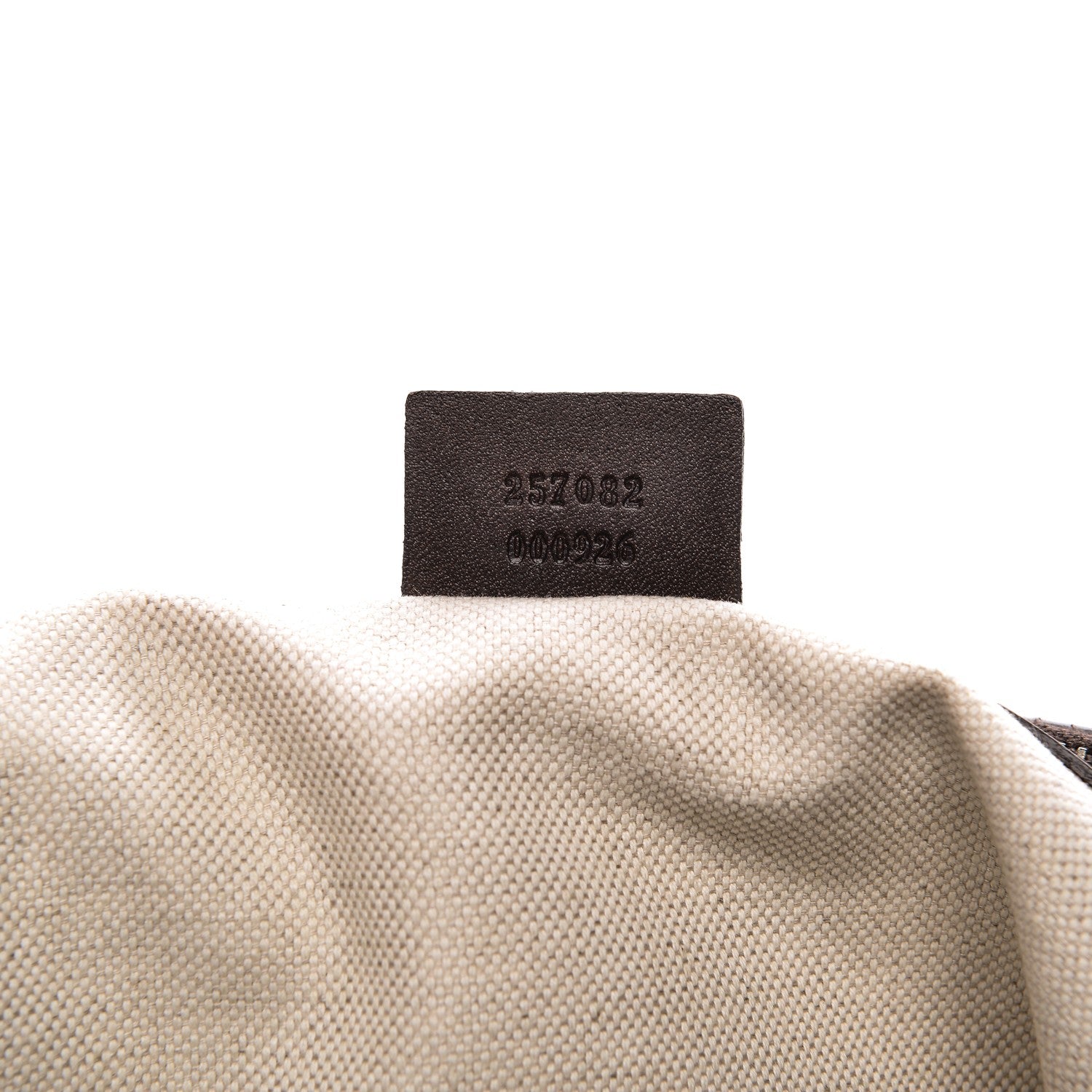 Gucci Monogram Vintage Web Medium Half Moon Hobo Dark Brown 7 of 9