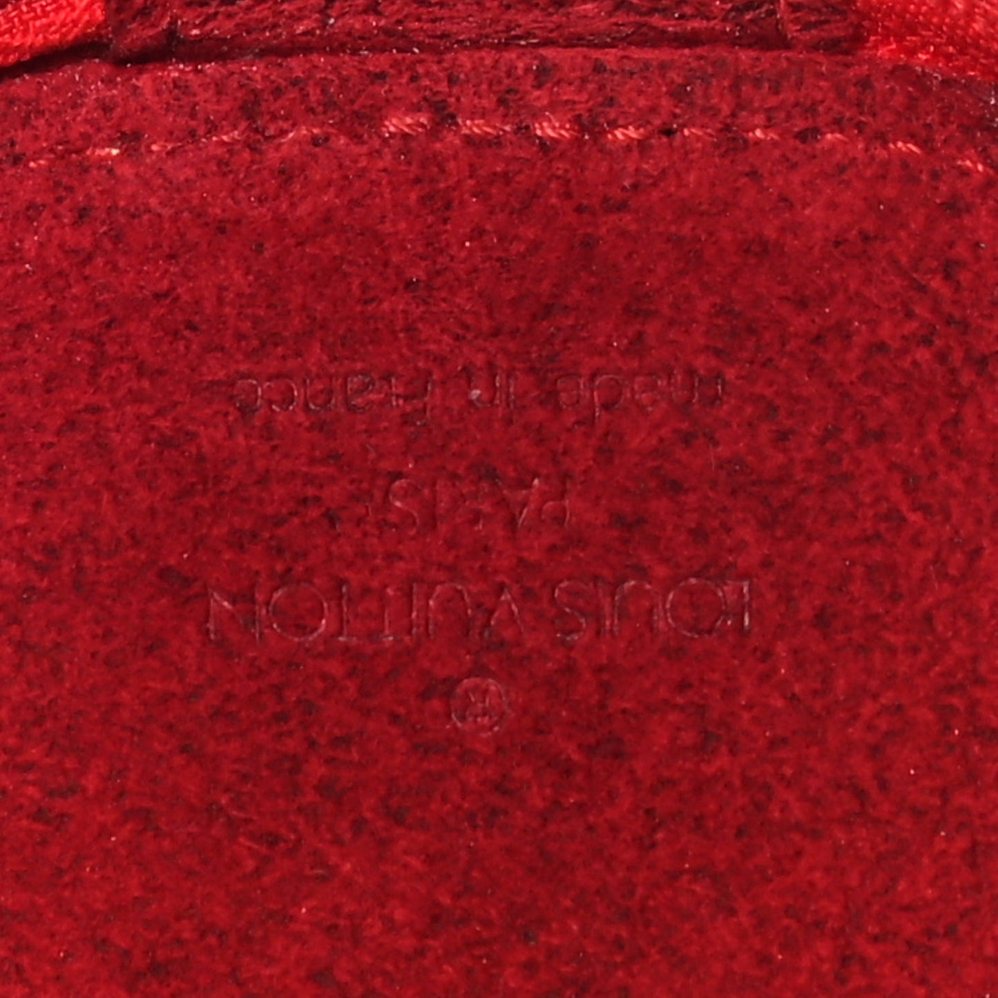 Epi Ecrin Bijoux 8cm Jewelry Box Rouge