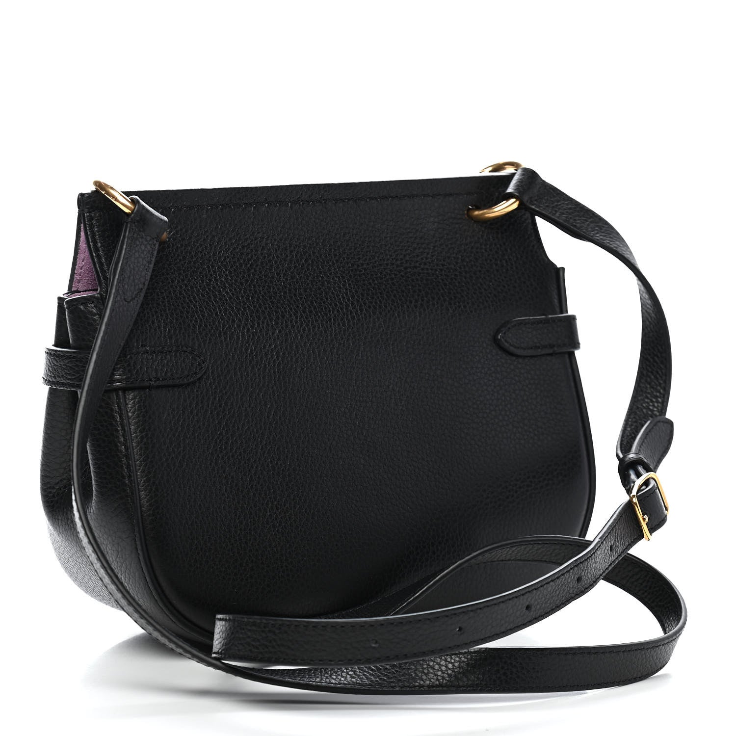 Mulberry Classic Grain Calfskin Embroidered Floral Amberley Satchel Black 2 of 7