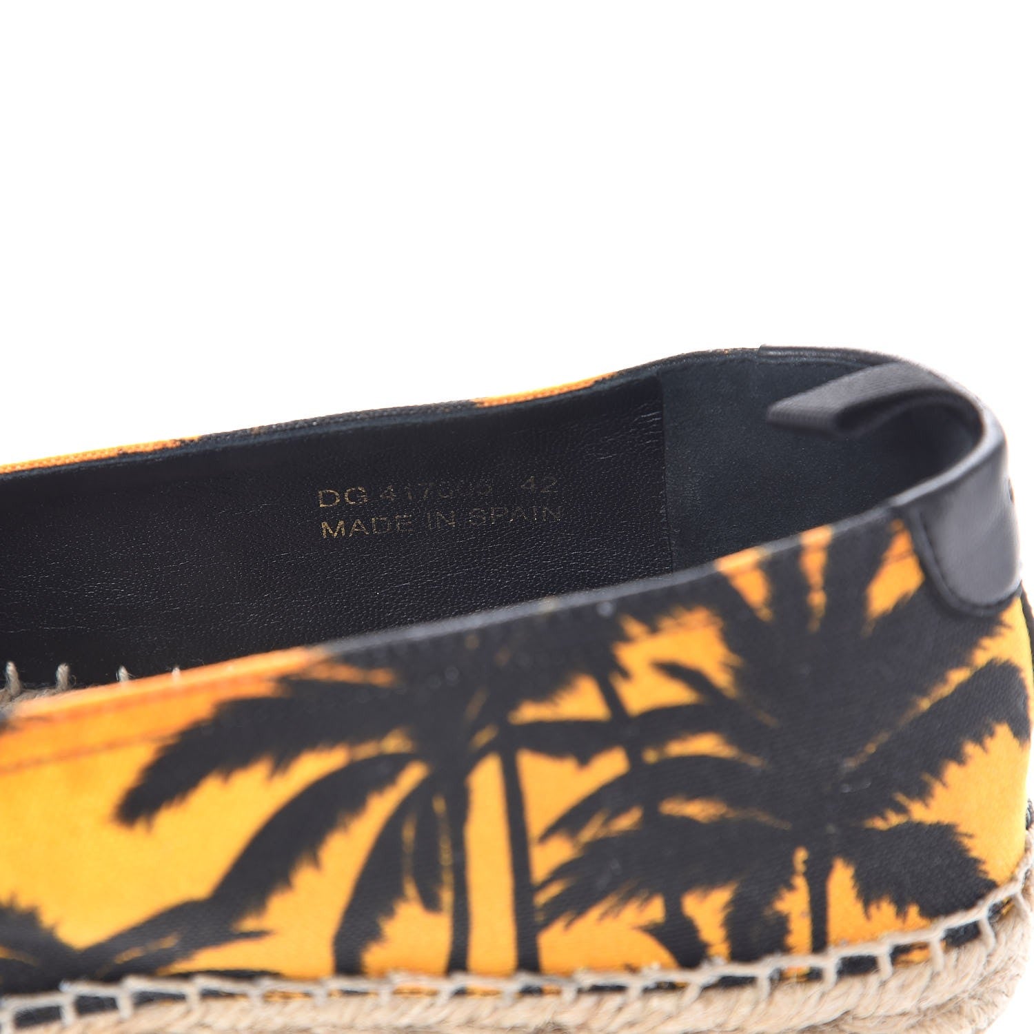 Saint Laurent Mens Canvas Palm Trees at Sunset Espadrilles 42 Multicolor 9 of 12