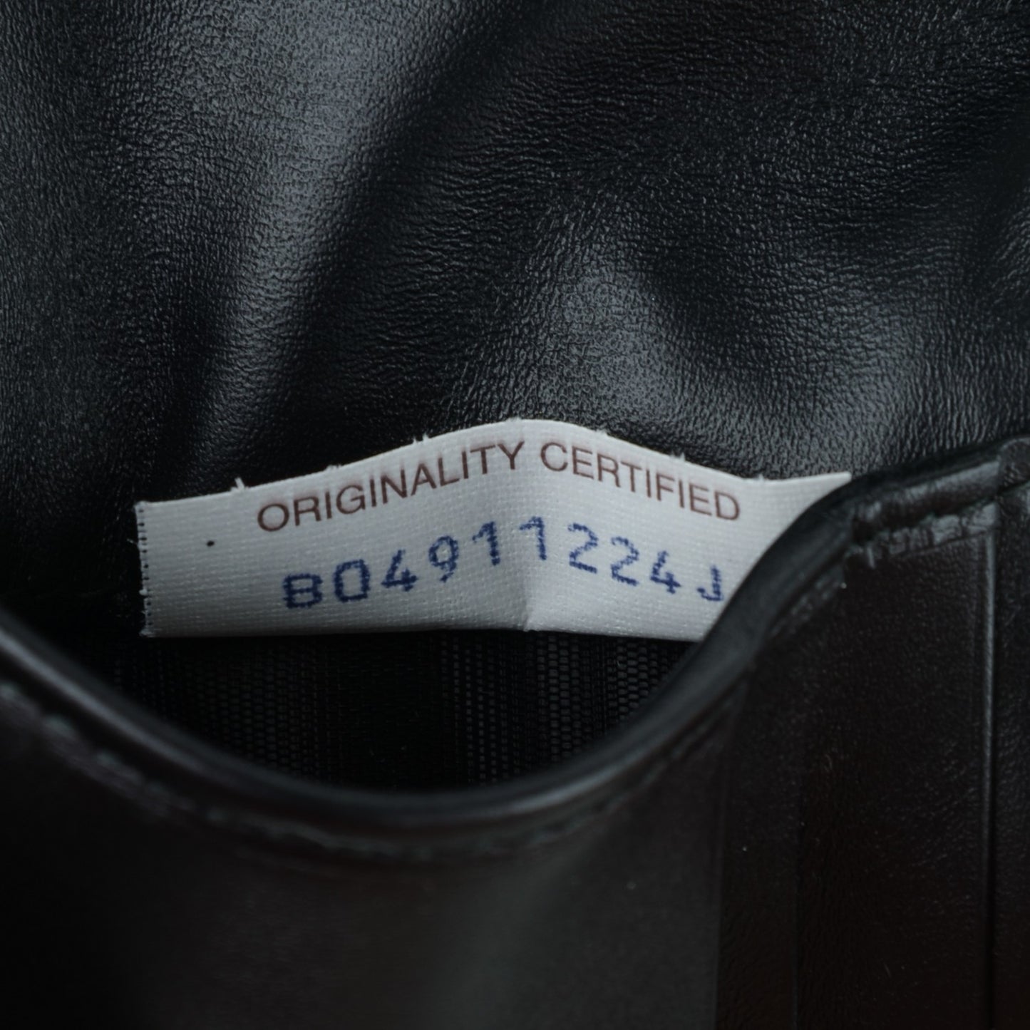Intrecciato VN Card Case Nero Black