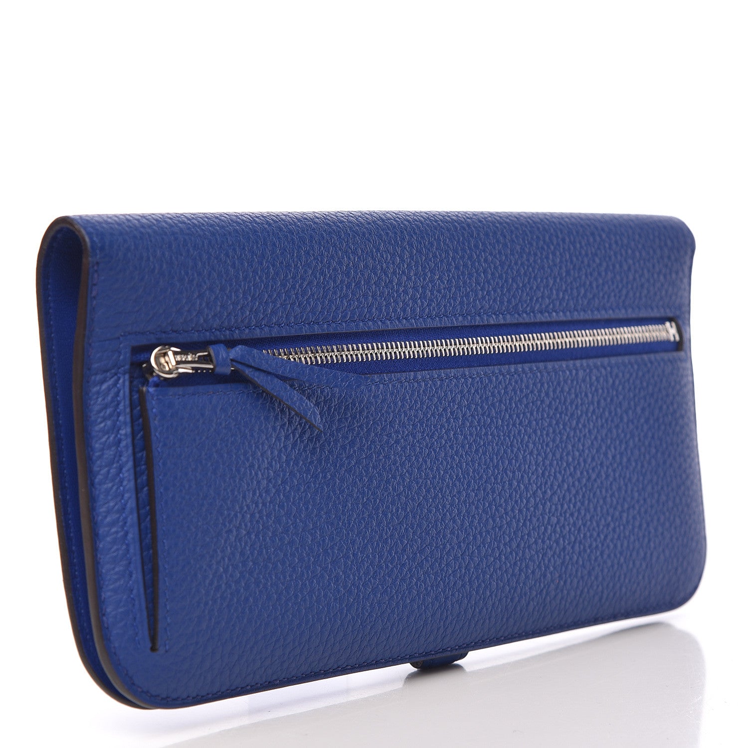 Hermes Togo Dogon Recto Verso Wallet Bleu Electrique 3 of 8
