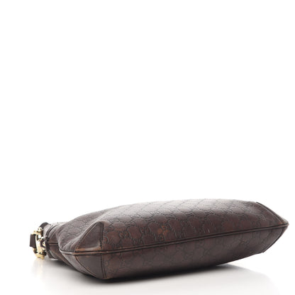 Gucci Guccissima Creole Hobo Chocolate 4 of 10