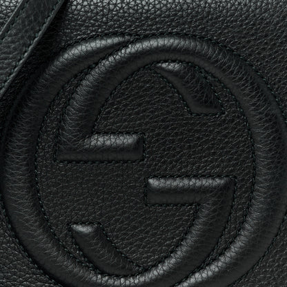 Gucci Pebbled Calfskin Small Soho Disco Bag Black 9 of 12