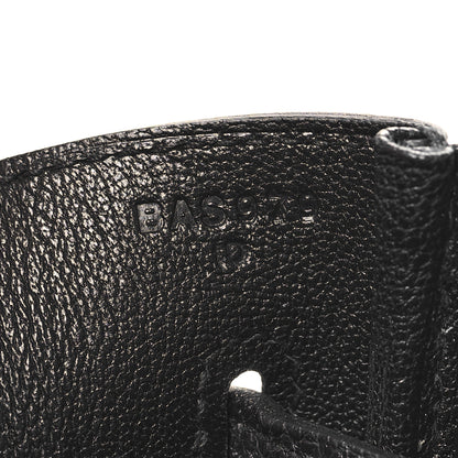 Hermes Togo Swift Canvas 3 in 1 Birkin 30 Black 10 of 16