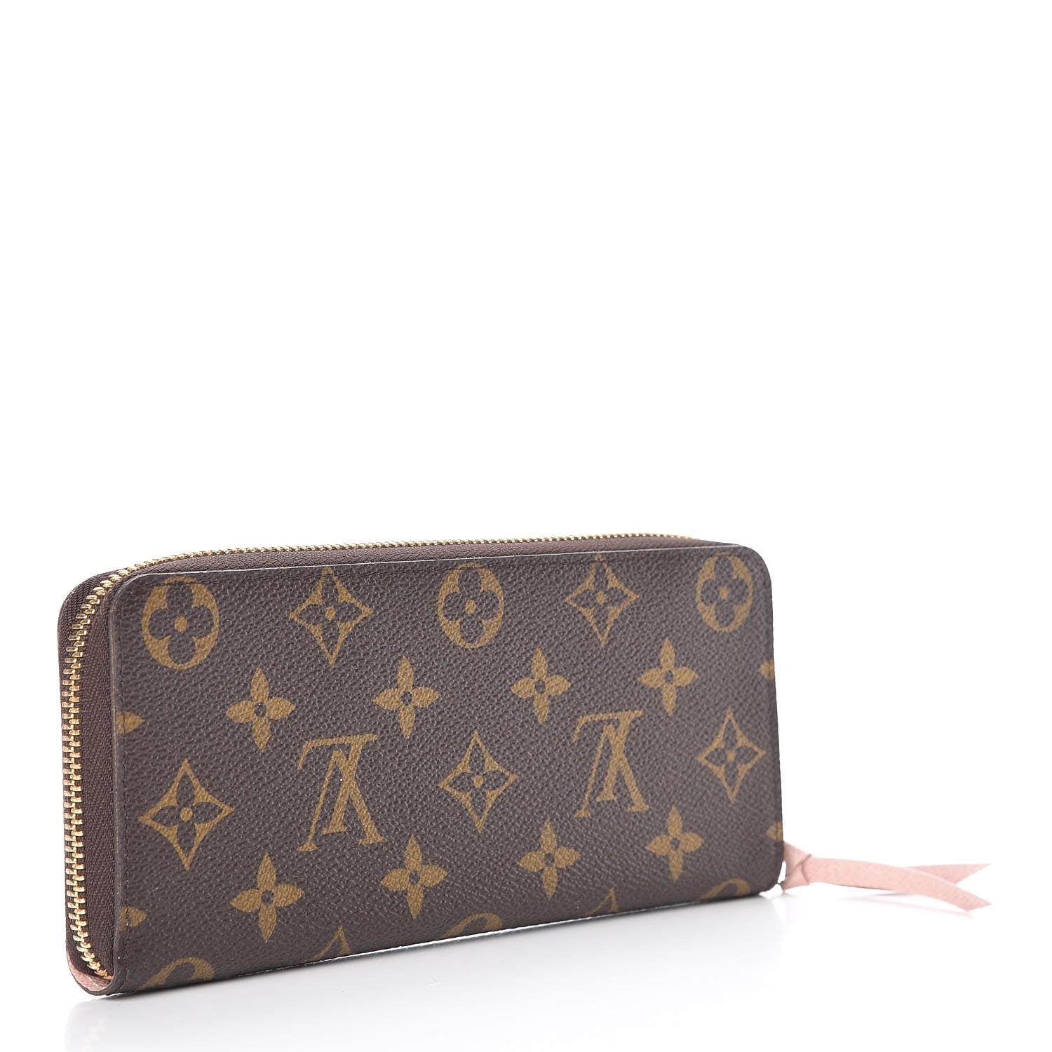 Louis Vuitton Monogram Clemence Wallet Rose Ballerine 3 of 8
