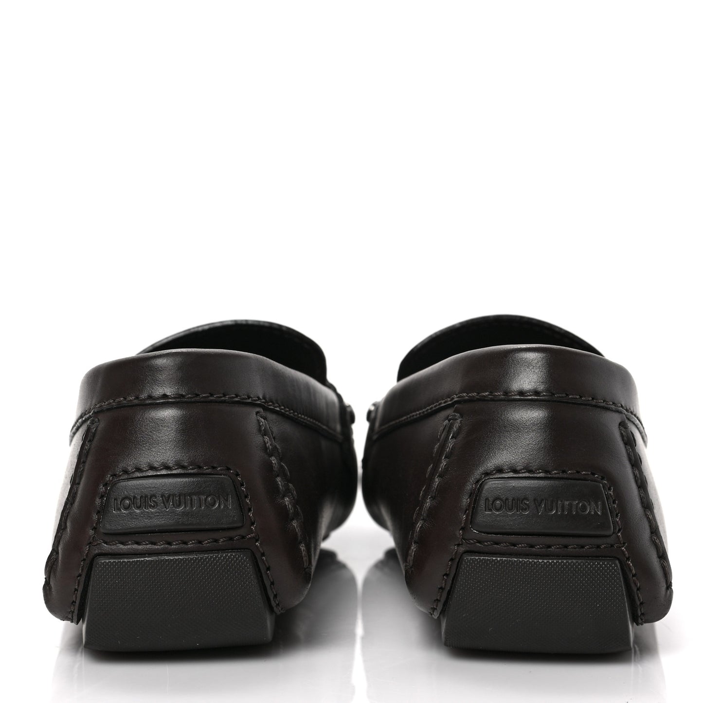 Calfskin Mens Monte Carlo Car Shoe Moccasin Loafers 8.5 Brown