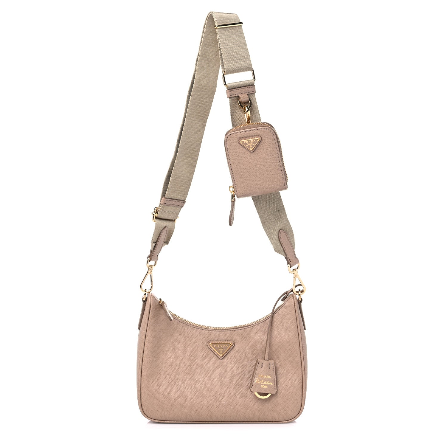 Prada Saffiano Lux Re-Edition 2005 Shoulder Bag Cammeo 1 of 10