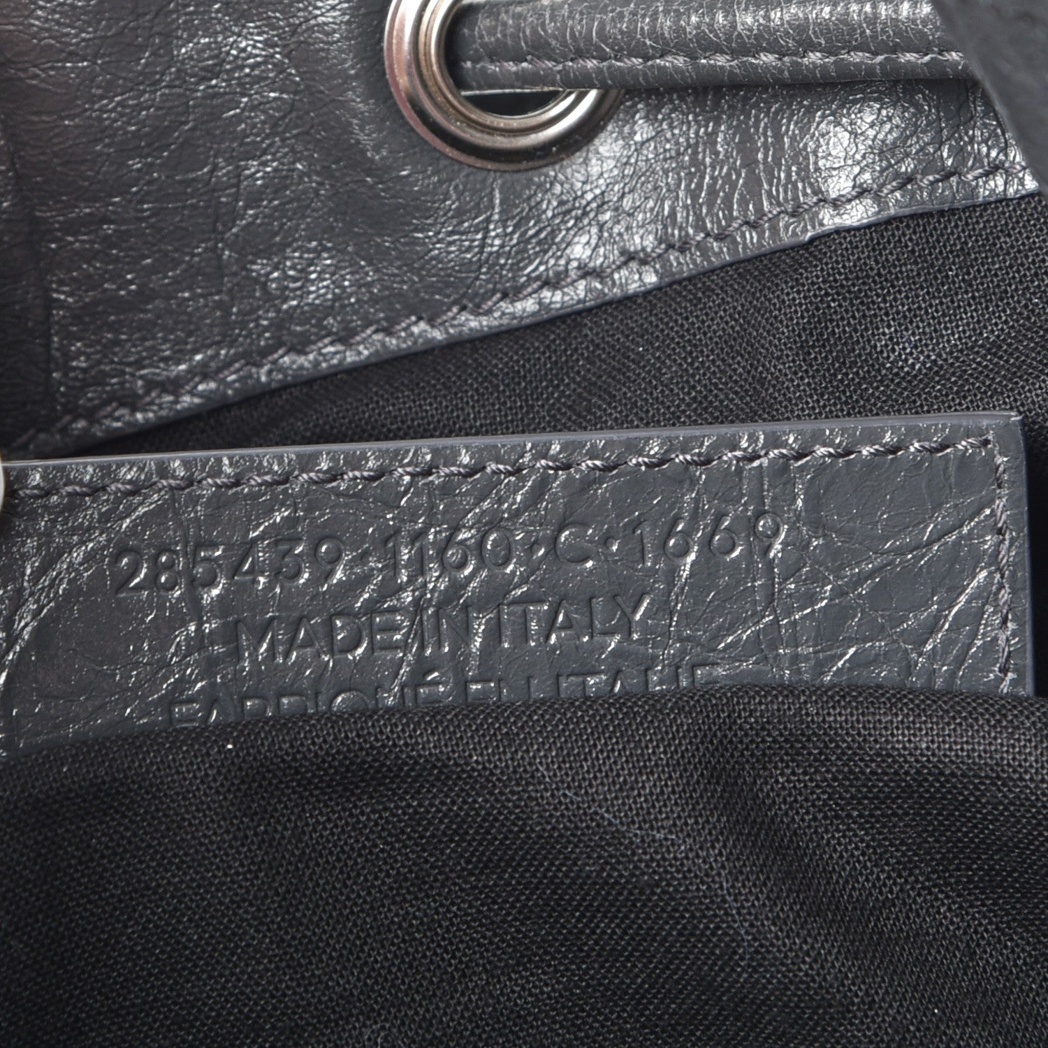 Balenciaga Agneau Giant 12 Silver Hardware Mini Pompon Gris Fossile 7 of 7
