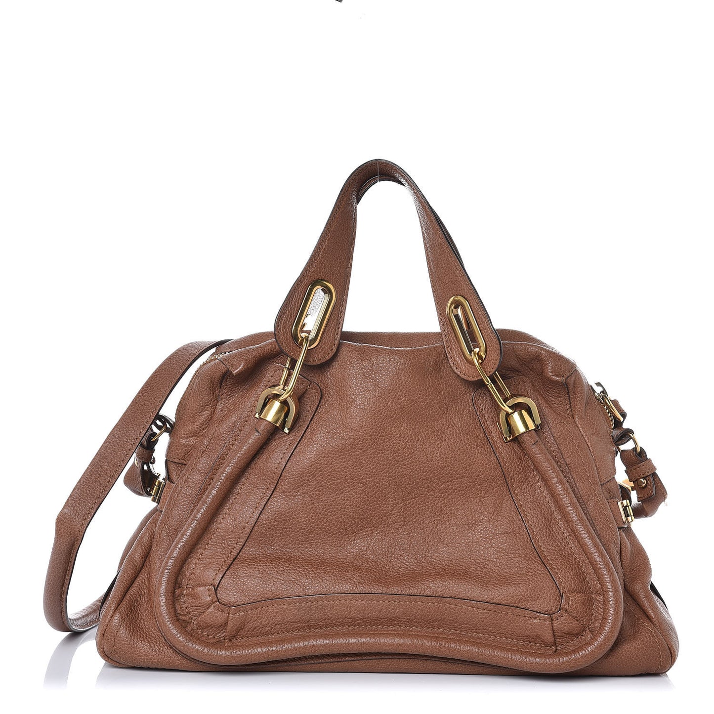 Calfskin Medium Paraty Speculoos Brown