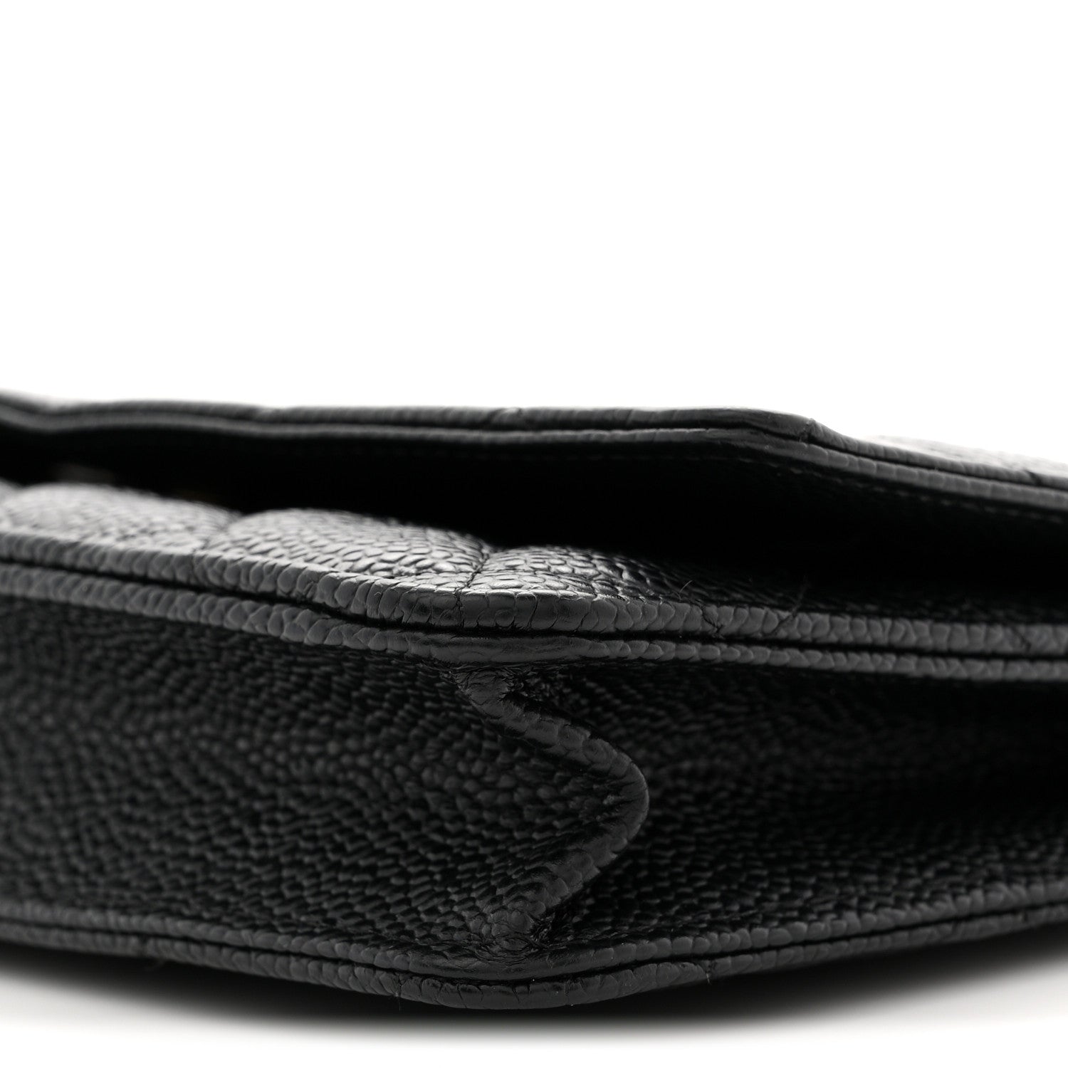 Chanel Caviar Quilted Wallet on Chain WOC Black 10 of 11