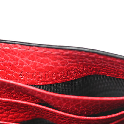 Gucci Dollar Calfskin Medium Betty Chain Wallet Tabasco 7 of 10