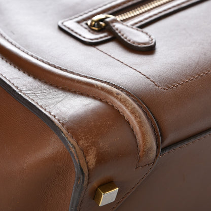 Celine Palmelato Mini Luggage Camel 8 of 16