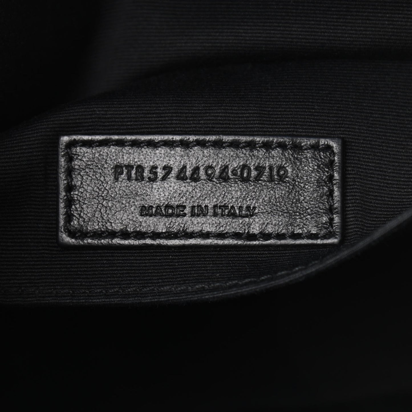 Calfskin Matelasse Monogram Lou Camera Bag Black