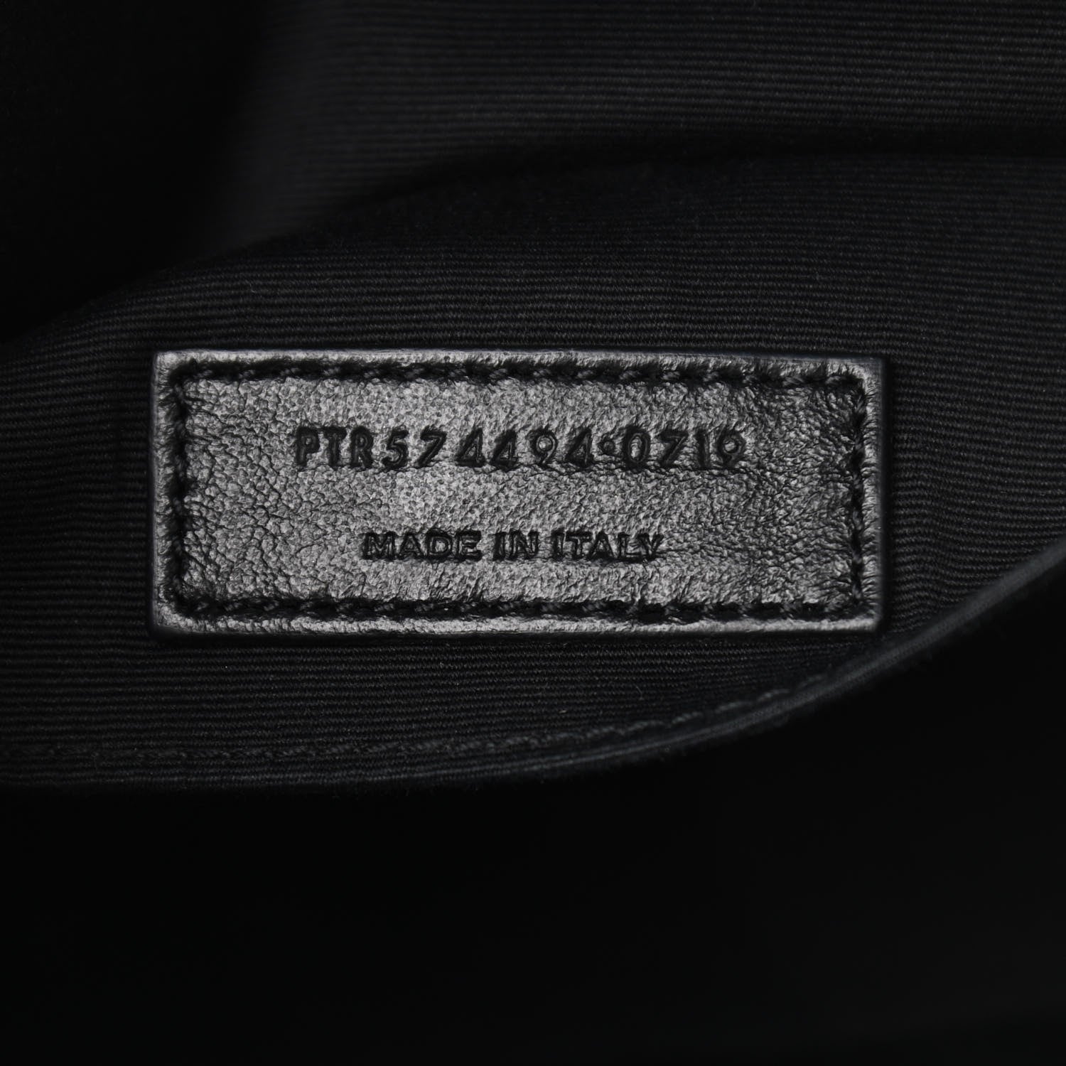 Saint Laurent Calfskin Matelasse Monogram Lou Camera Bag Black 9 of 10