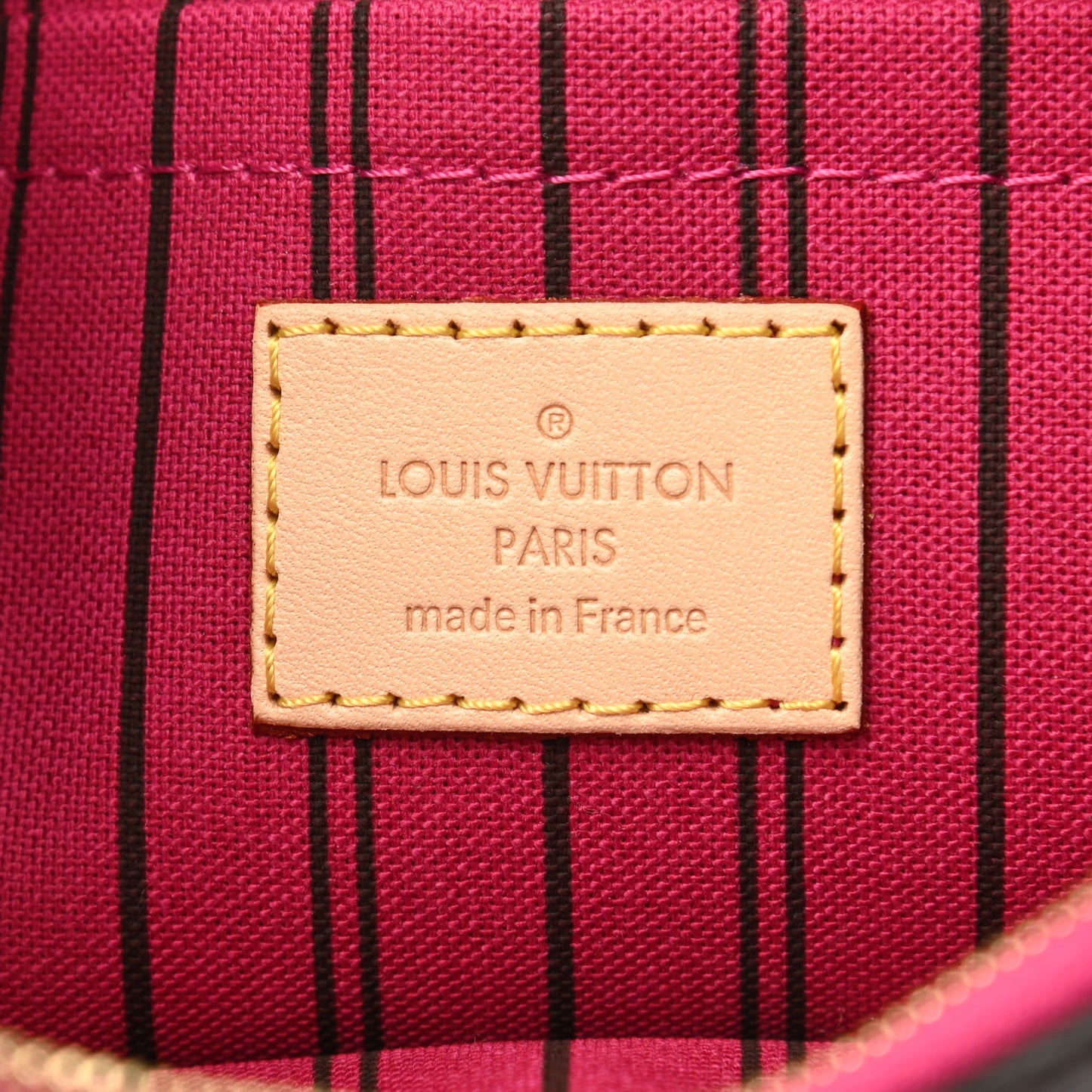 Monogram Neverfull MM GM Pochette Pivoine