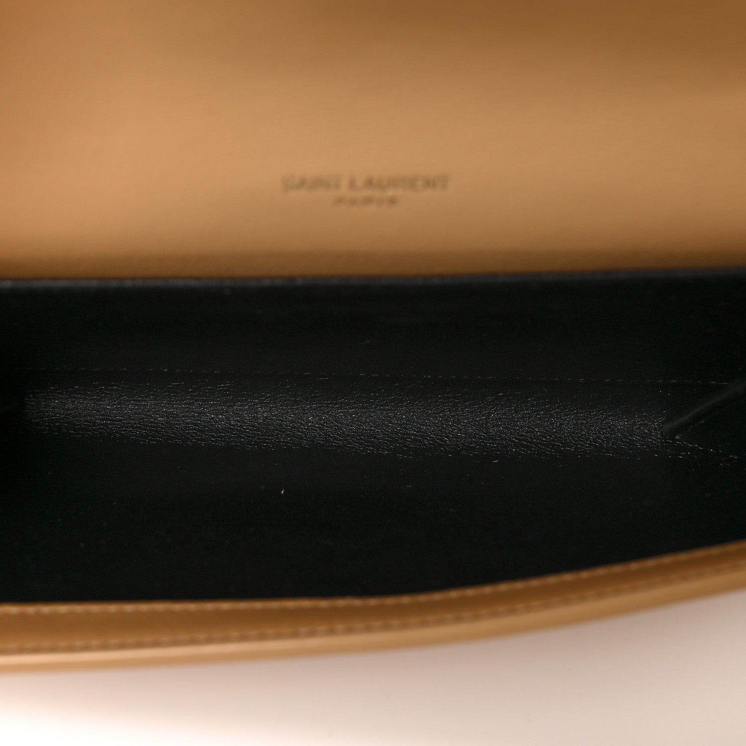 Saint Laurent Micro Raffia Monogram Uptown Chain Wallet Natural Hay Blush 7 of 16