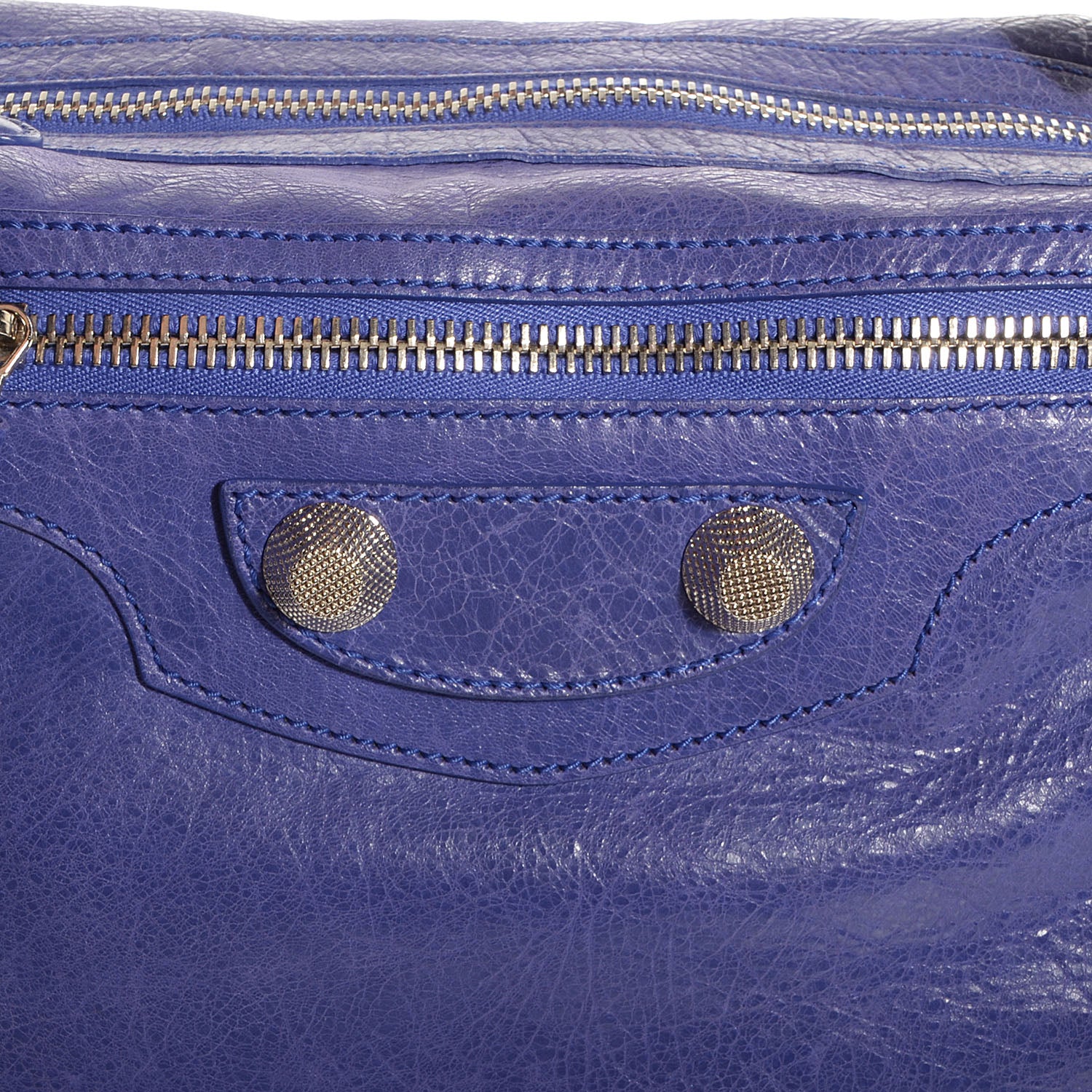 Balenciaga Agneau Giant 21 Silver Hardware Day Hobo Bleu Lavande 9 of 11