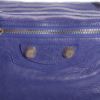 Balenciaga Agneau Giant 21 Silver Hardware Day Hobo Bleu Lavande 9 of 11