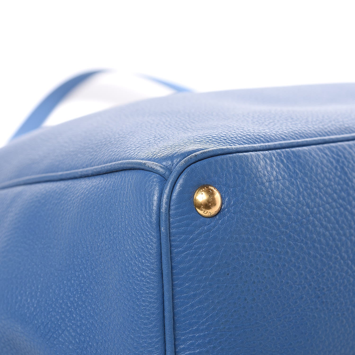 Prada Vitello Daino Tote Cobalto 10 of 21