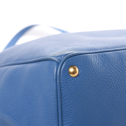 Prada Vitello Daino Tote Cobalto 10 of 21