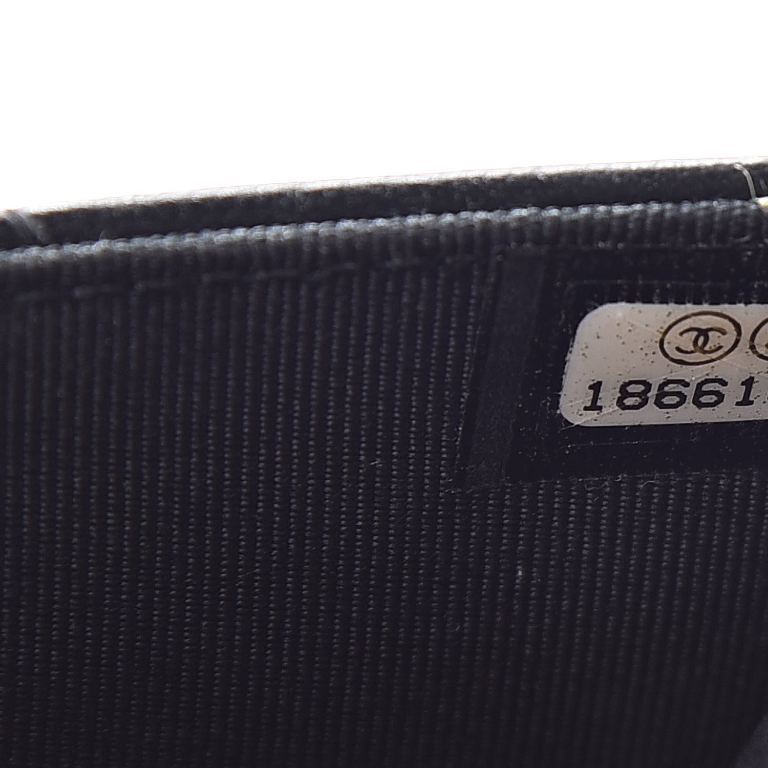 Chanel Lambskin Quilted Wallet On Chain WOC Black 8 of 15