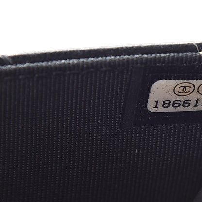 Chanel Lambskin Quilted Wallet On Chain WOC Black 8 of 15
