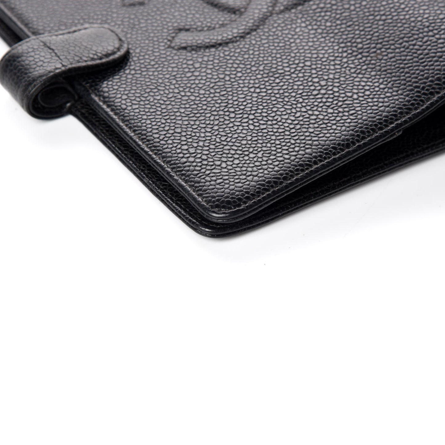 Caviar CC Medium Ring Agenda Planner Black