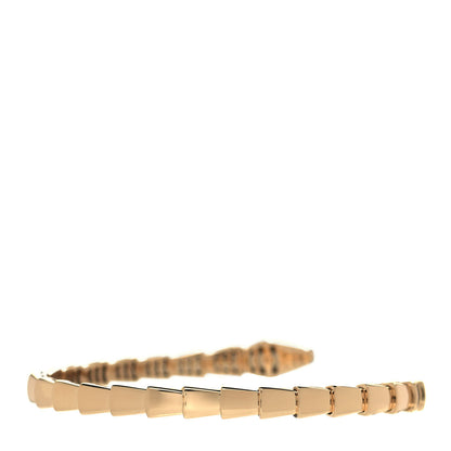 Bulgari 18K Yellow Gold Diamond Serpenti Viper Bracelet S 3 of 5