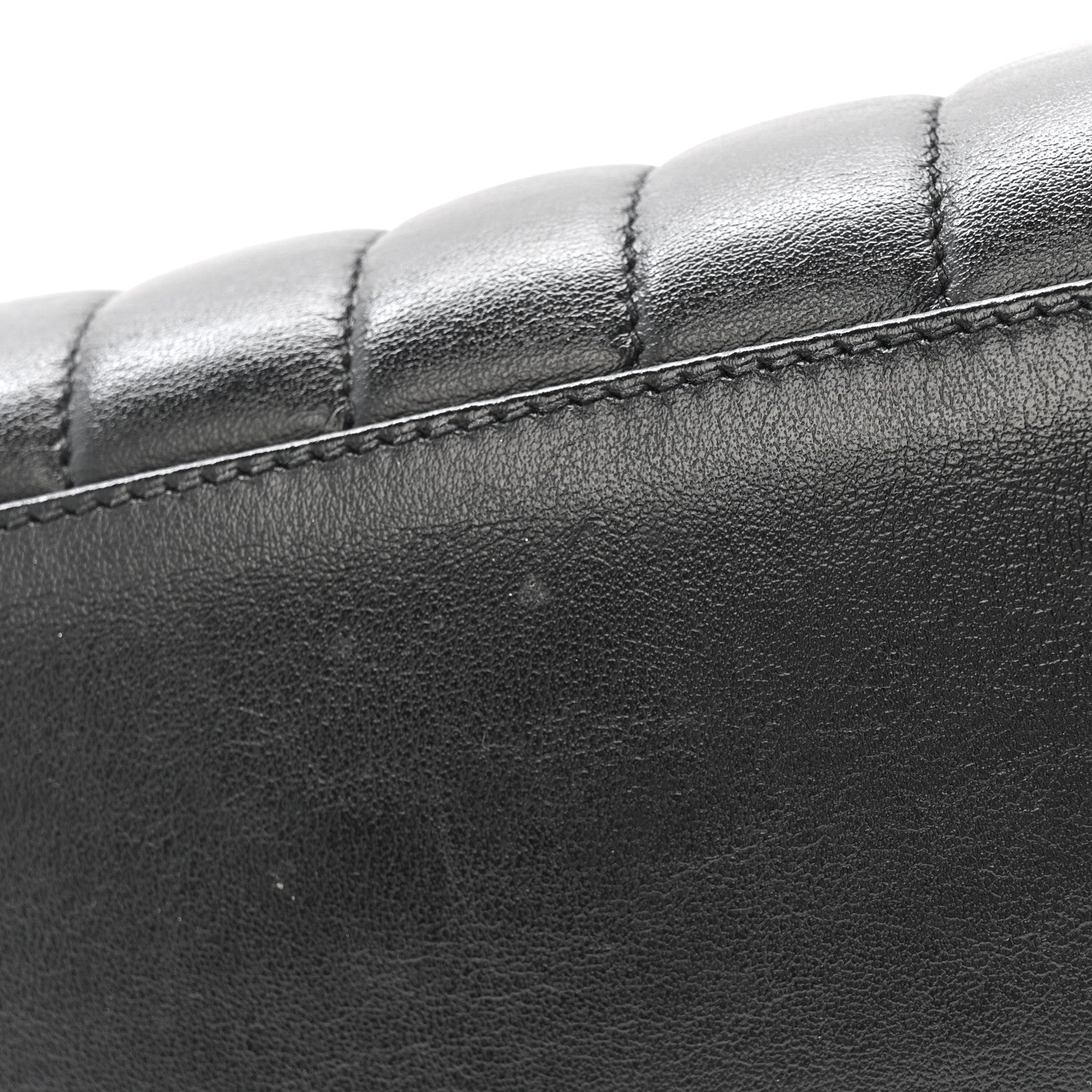 Saint Laurent Calfskin Y Quilted Monogram Medium Loulou Chain Satchel Black 12 of 17