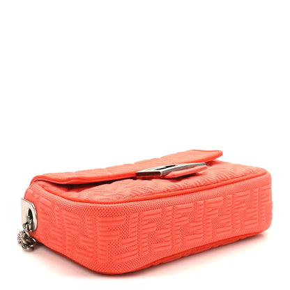 Fendi Technical Fabric FF Midi Chain Baguette Tulipano 4 of 9