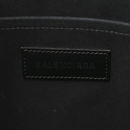 Balenciaga Denim Scribble Logo Medium Hardware Tote Blue 6 of 11